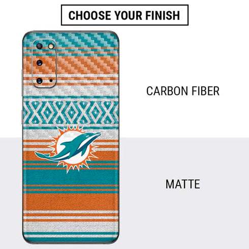 NFL Miami Dolphins Trailblazer Galaxy S20 Skin