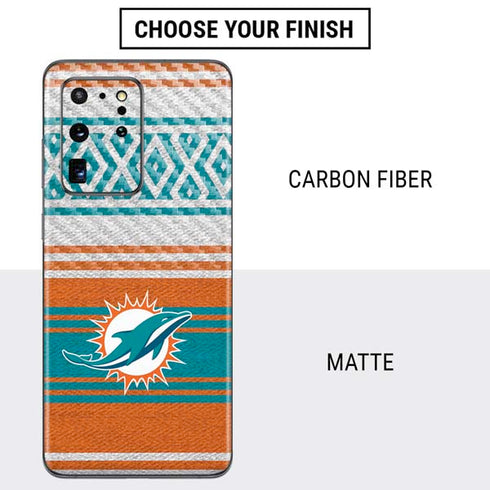 NFL Miami Dolphins Trailblazer Galaxy S20 Ultra 5G Skin