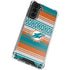 NFL Miami Dolphins Trailblazer Galaxy S21 Plus 5G Clear Case