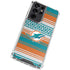 NFL Miami Dolphins Trailblazer Galaxy S21 Ultra 5G Clear Case