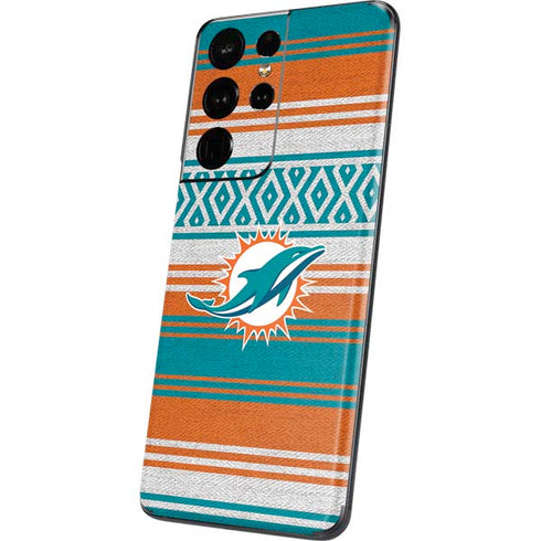 NFL Miami Dolphins Trailblazer Galaxy S21 Ultra 5G Skin