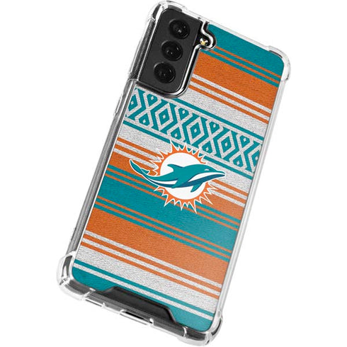 NFL Miami Dolphins Trailblazer Galaxy S22 Clear Case