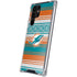 NFL Miami Dolphins Trailblazer Galaxy S22 Ultra Clear Case