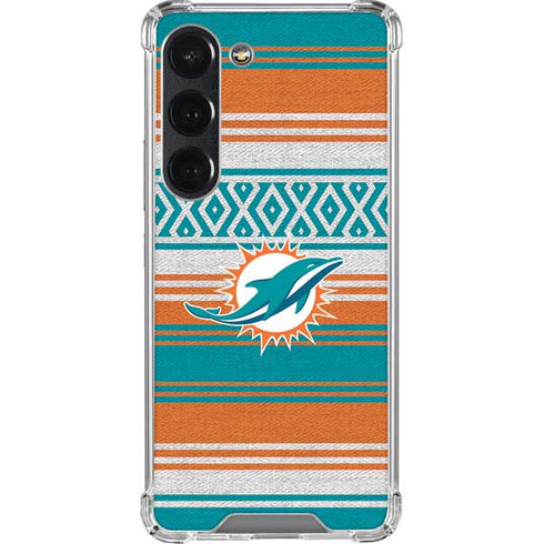 NFL Miami Dolphins Trailblazer Galaxy S23 Clear Case