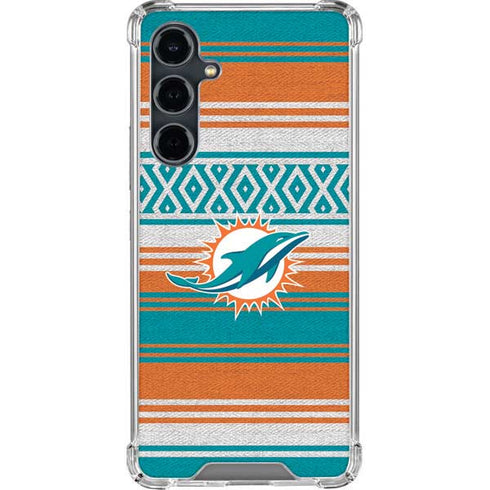 NFL Miami Dolphins Trailblazer Galaxy S23 FE Clear Case
