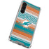 NFL Miami Dolphins Trailblazer Galaxy S23 Plus Clear Case