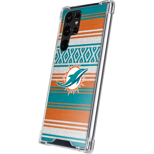 NFL Miami Dolphins Trailblazer Galaxy S24 Ultra Clear Case