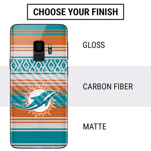 NFL Miami Dolphins Trailblazer Galaxy S9 Skin
