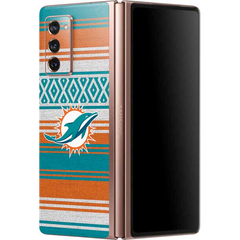 NFL Miami Dolphins Trailblazer Galaxy Z Fold2 5G Skin