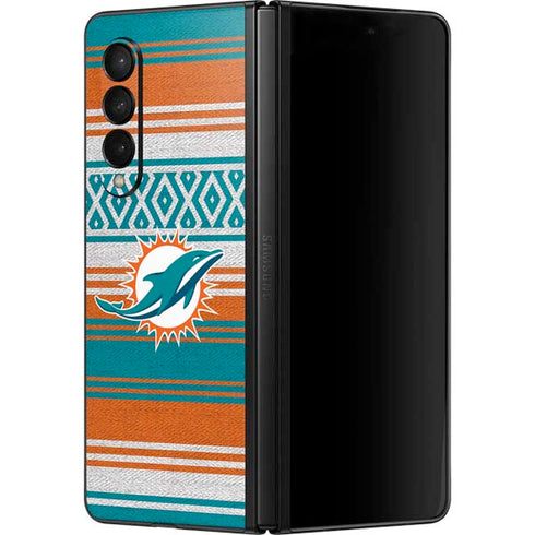 NFL Miami Dolphins Trailblazer Galaxy Z Fold3 5G Skin