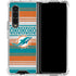 NFL Miami Dolphins Trailblazer Galaxy Z Fold4 5G Clear Case