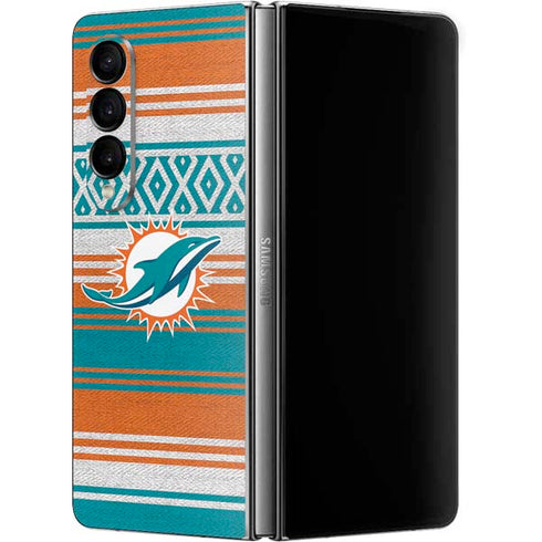 NFL Miami Dolphins Trailblazer Galaxy Z Fold4 5G Skin