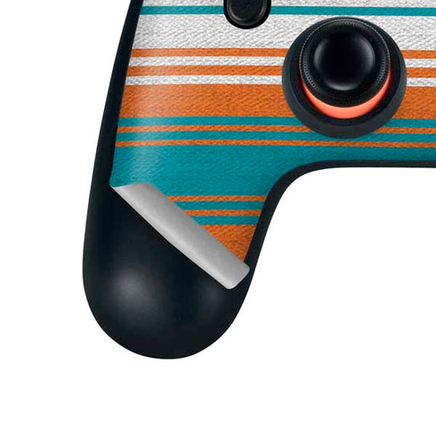 NFL Miami Dolphins Trailblazer Google Stadia Controller Skin