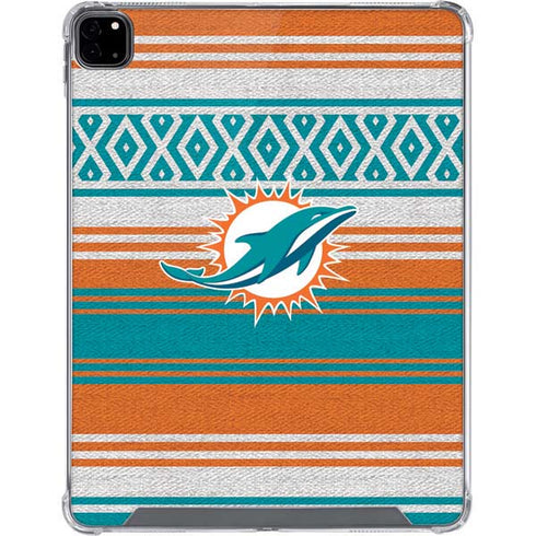 NFL Miami Dolphins Trailblazer iPad Pro 12.9in (2020) Clear Case