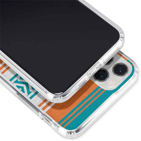 NFL Miami Dolphins Trailblazer iPhone 11 Pro Clear Case