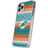NFL Miami Dolphins Trailblazer iPhone 11 Pro Clear Case