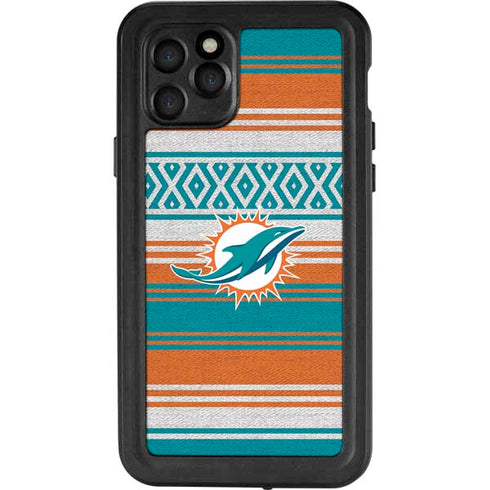 NFL Miami Dolphins Trailblazer iPhone 11 Pro Waterproof Case