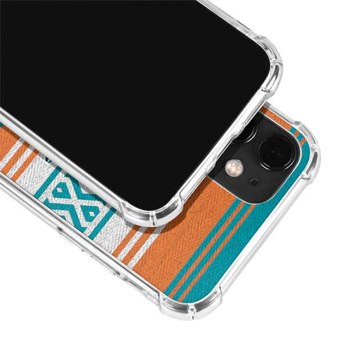 NFL Miami Dolphins Trailblazer iPhone 12 Clear Case