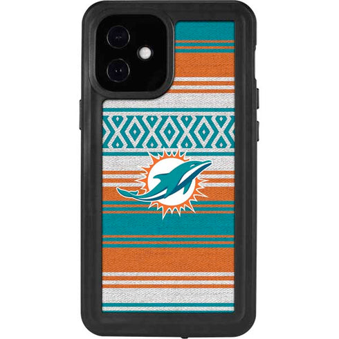 NFL Miami Dolphins Trailblazer iPhone 12 Mini Waterproof Case