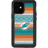 NFL Miami Dolphins Trailblazer iPhone 12 Mini Waterproof Case