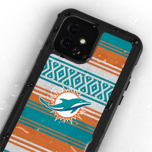 NFL Miami Dolphins Trailblazer iPhone 12 Mini Waterproof Case