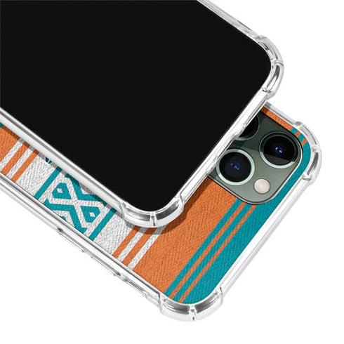 NFL Miami Dolphins Trailblazer iPhone 12 Pro Clear Case