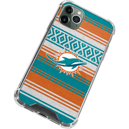 NFL Miami Dolphins Trailblazer iPhone 12 Pro Clear Case