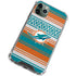 NFL Miami Dolphins Trailblazer iPhone 12 Pro Clear Case