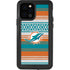 NFL Miami Dolphins Trailblazer iPhone 12 Pro Waterproof Case