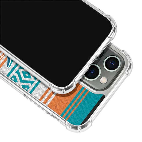 NFL Miami Dolphins Trailblazer iPhone 13 Pro Clear Case