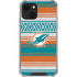 NFL Miami Dolphins Trailblazer iPhone 14 Plus Clear Case