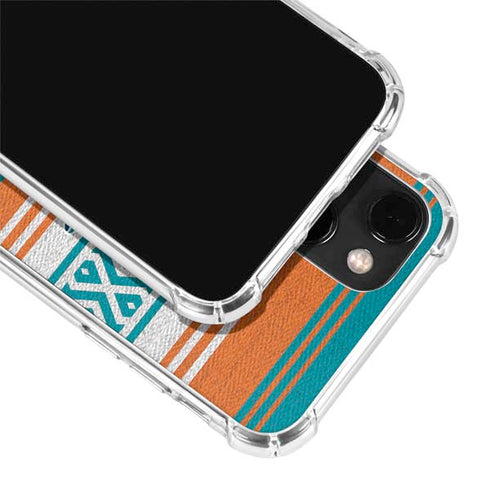 NFL Miami Dolphins Trailblazer iPhone 14 Plus Clear Case