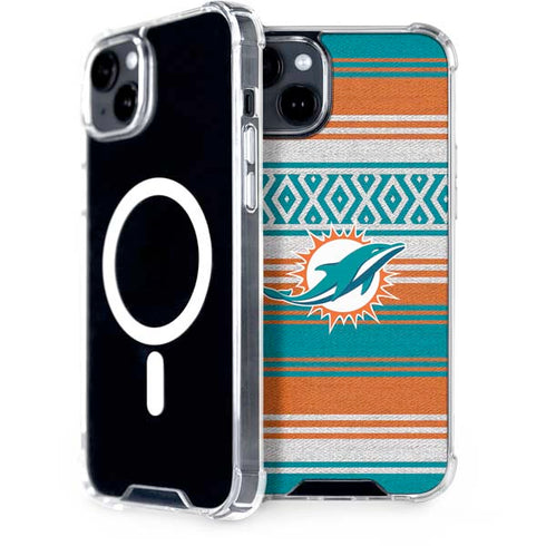 NFL Miami Dolphins Trailblazer iPhone 15 Plus MagSafe Case