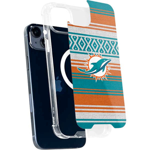 NFL Miami Dolphins Trailblazer iPhone 15 Plus MagSafe Case