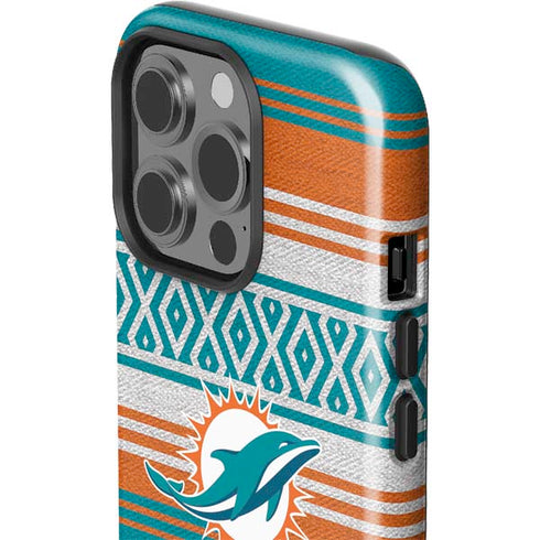 NFL Miami Dolphins Trailblazer iPhone 15 Pro Impact Case