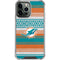 NFL Miami Dolphins Trailblazer iPhone 14 Pro Max Clear Case