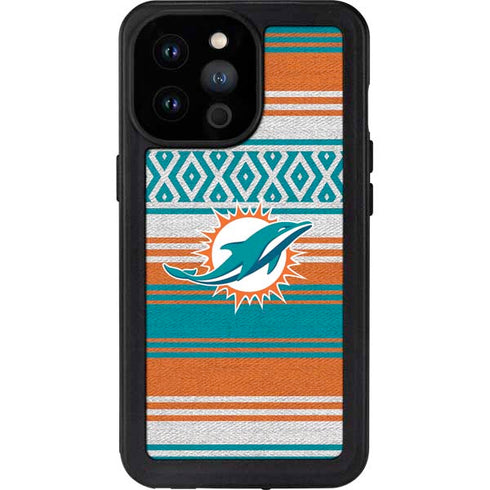 NFL Miami Dolphins Trailblazer iPhone 14 Pro Max Waterproof Case