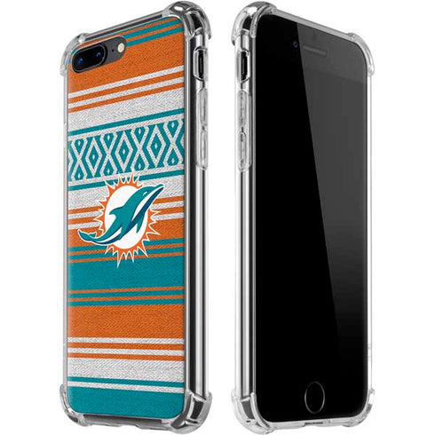 NFL Miami Dolphins Trailblazer iPhone 7/8 Plus Clear Case