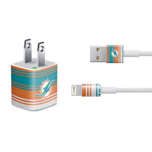 NFL Miami Dolphins Trailblazer iPhone Charger (5W USB) Skin
