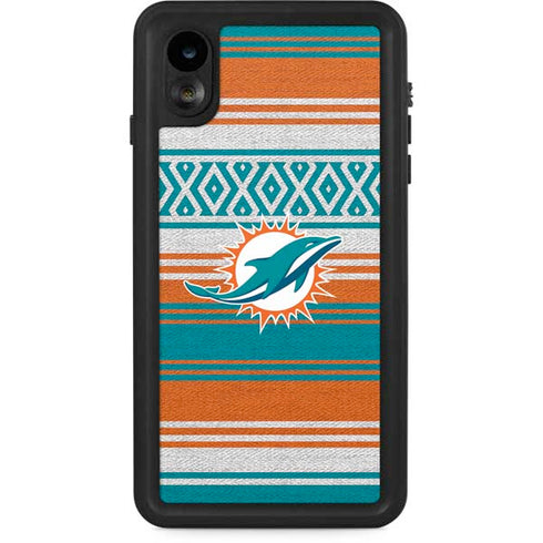 NFL Miami Dolphins Trailblazer iPhone XR Waterproof Case