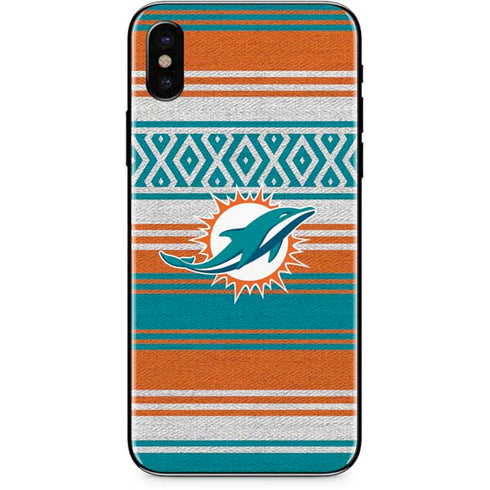 NFL Miami Dolphins Trailblazer iPhone XS Skin