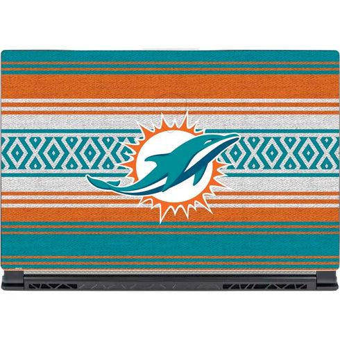 NFL Miami Dolphins Trailblazer MSI GS65 Stealth Laptop Skin