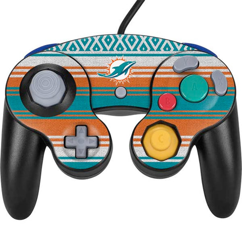 NFL Miami Dolphins Trailblazer Nintendo GameCube Controller Skin