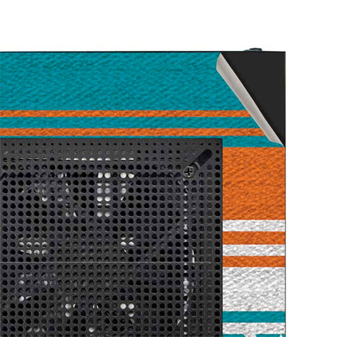 NFL Miami Dolphins Trailblazer NZXT H510 Compact ATX Mid-Tower Case Skin