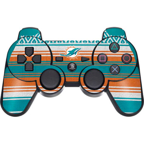 NFL Miami Dolphins Trailblazer PS3 Dual Shock wireless controller Skin