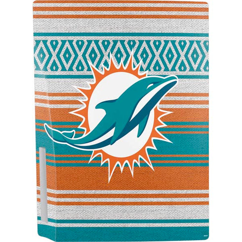 NFL Miami Dolphins Trailblazer PS5 Console Skin