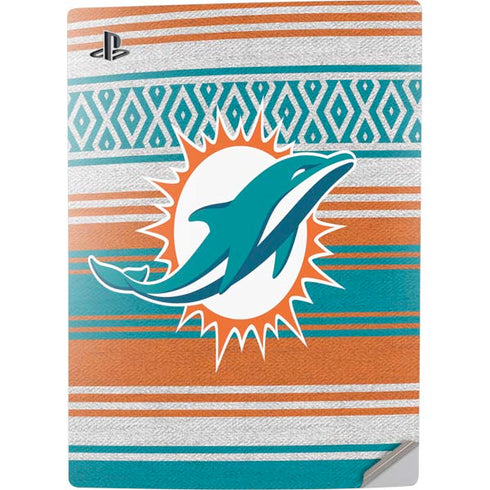 NFL Miami Dolphins Trailblazer PS5 Digital Edition Console Skin