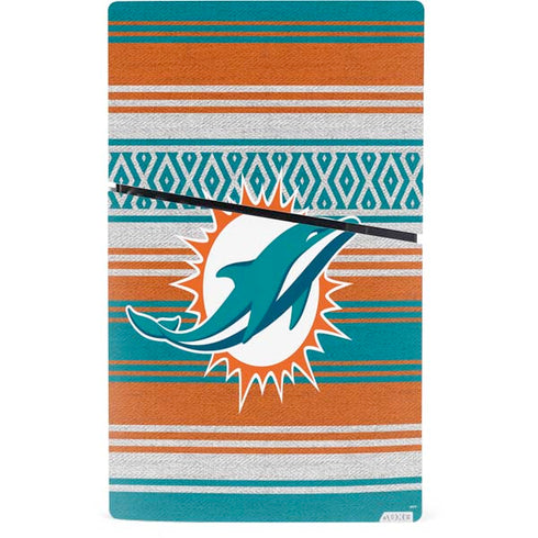 NFL Miami Dolphins Trailblazer PS5 Slim Digital Edition Bundle Skin