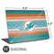 NFL Miami Dolphins Trailblazer Universal Laptop 11in (8.8 x 6.2in) Skin