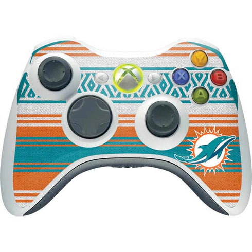 NFL Miami Dolphins Trailblazer Xbox 360 Wireless Controller Skin